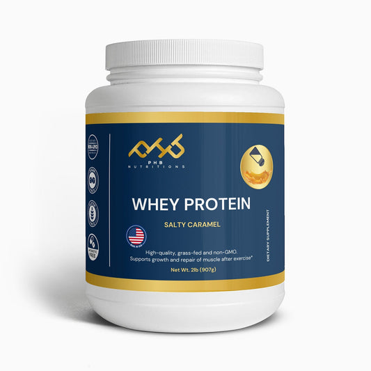 Whey Protein (Salty Caramel Flavor) - 2lb