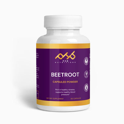 Beetroot Capsuled Powder - 60 capsules