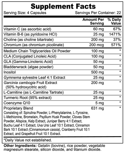 Super Fat Burner with MCT - 90 capsules